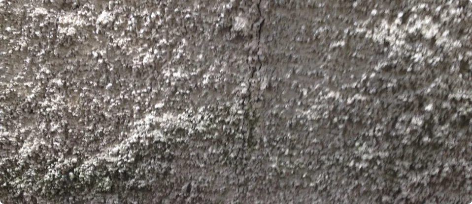 Cracked wall caused by house subsidence in Ireland home exterior