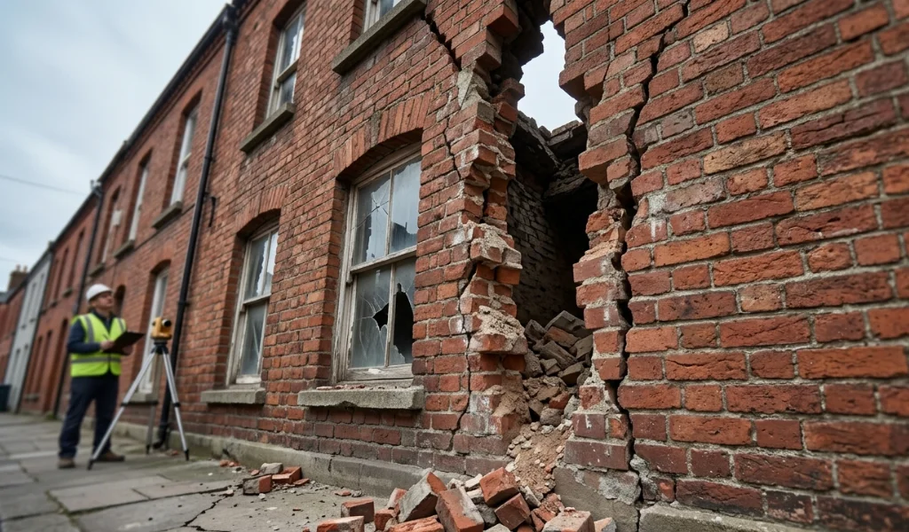Banrach Subsidence Engineers, Chartered Structural Engineers for house subsidence in Dublin